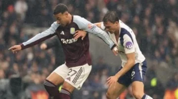 تعادل توتنهام وأستون فيلا في شوط أول متوازن يشعل المنافسة